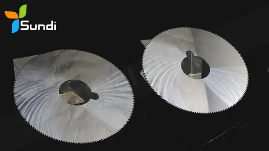 Sundi High Performance Cemented Carbide Circular Saw Blade for Cutting Aluminum /Copper